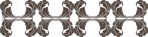 Elegant floral seamless pattern with intricate symmetrical designs. Perfect for wallpaper, fabric, textile, wrapping, background, or decorative use in digital and print projects.