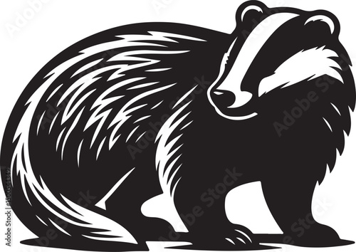 Very high quality Baboon black vector