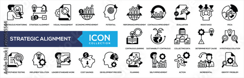 Strategic  Alignment Mixed Icon Collection