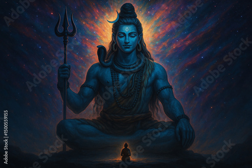 Majestic Lord Shiva Scene