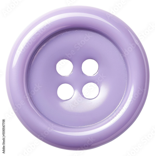 PNG Glossy purple sewing button