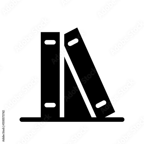 file folder glyph icon