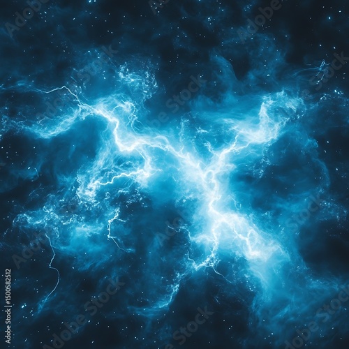 Abstract cosmic energy burst
