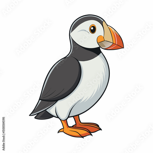 vector illustration of a bird