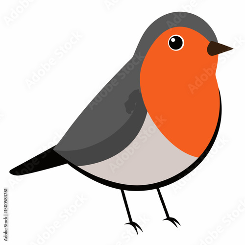 robin on a branch