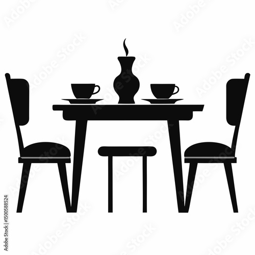 table and chairs