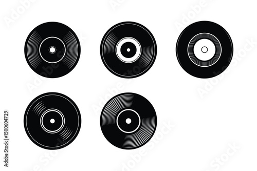 digital equalizer bars flat vector icon