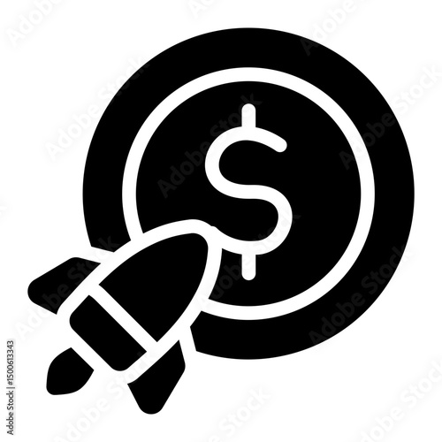 Startup economy Solid Icon