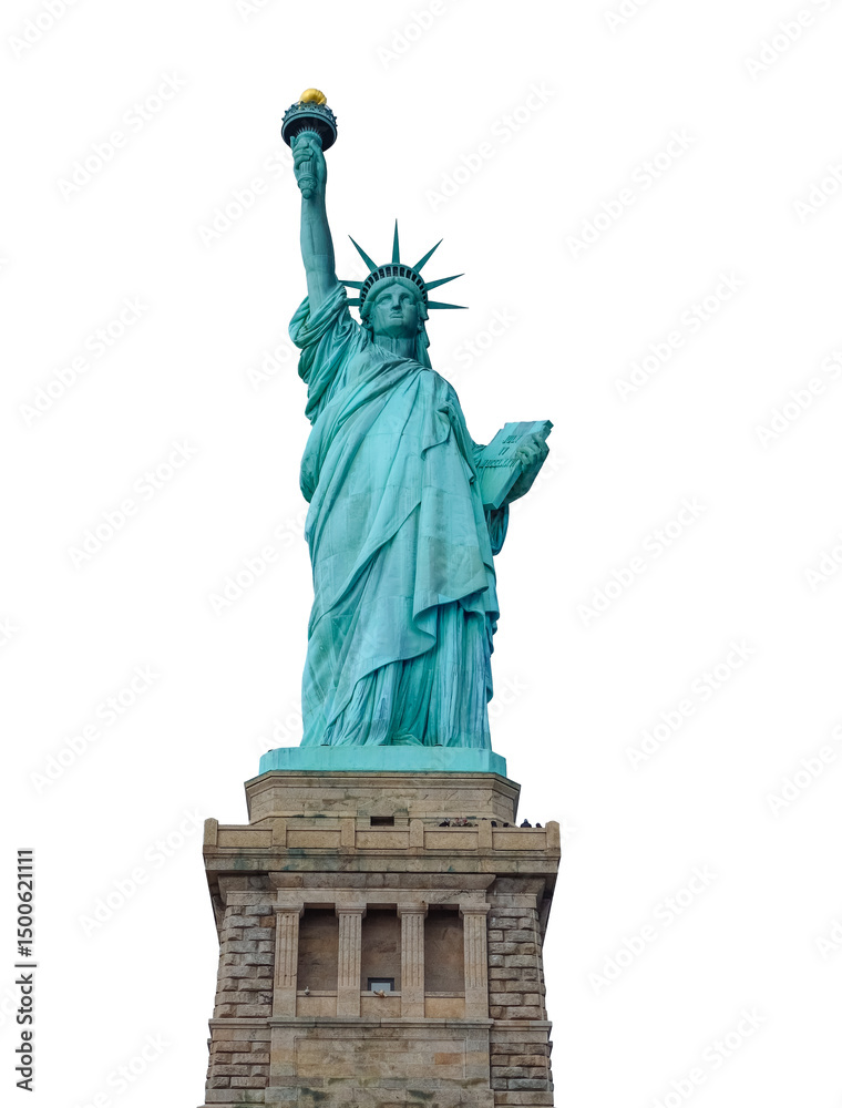 Fototapeta premium Statue of Liberty Cutout in Manhattan, New York, USA
