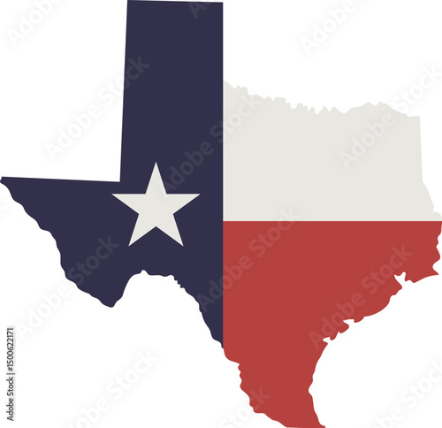Texas state map outline Lone Star flag American patriotism symbol history heritage culture pride emblem identity Texan iconic geography location