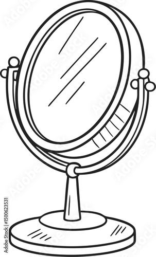 Side View Makeup Mirror