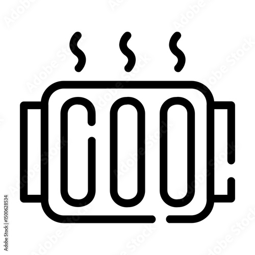 water heater Line Icon