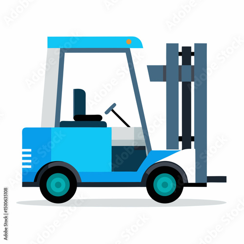 forklift truck and forklift