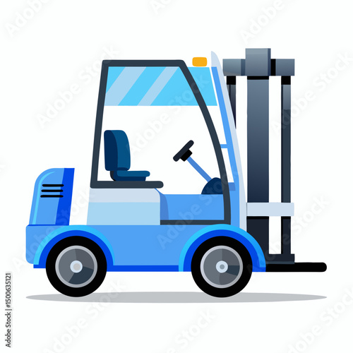 forklift truck and forklift