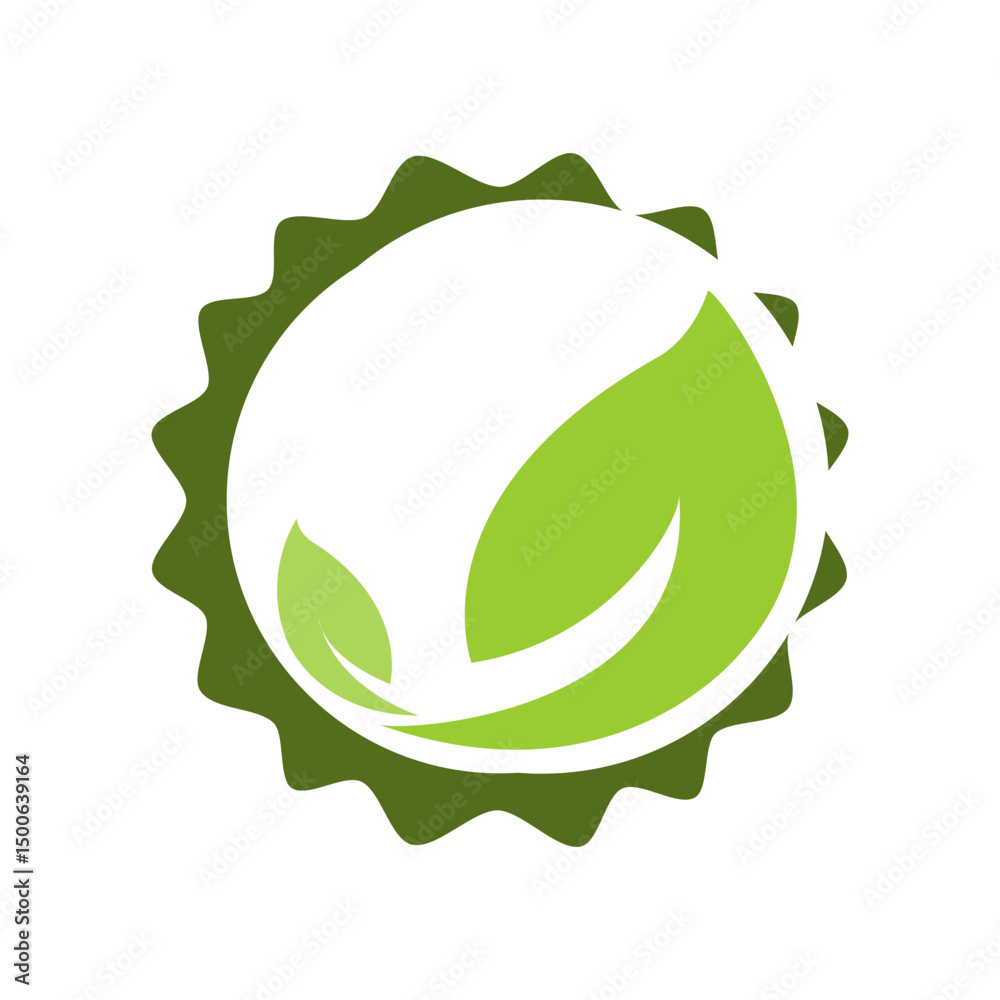 Fototapeta premium Leaf Vector Logo