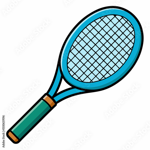 tennis racket and ball