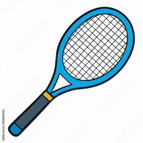 tennis racket and ball
