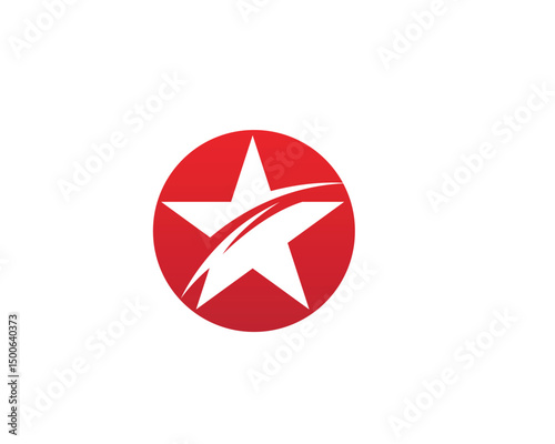 Star logo vector icon illustration design
