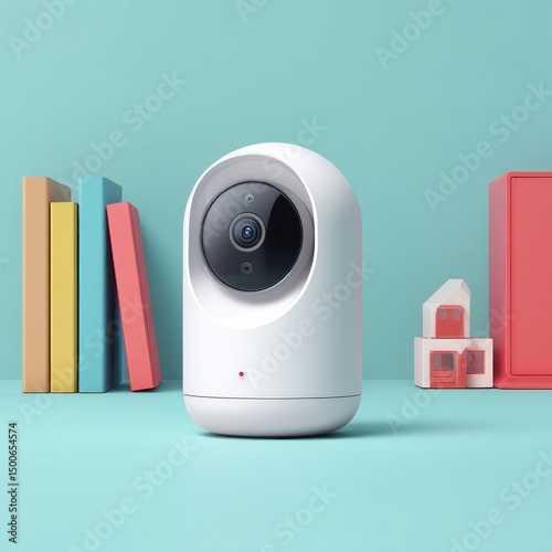 AI-driven security system with live data feedback, offering real-time threat detection features.