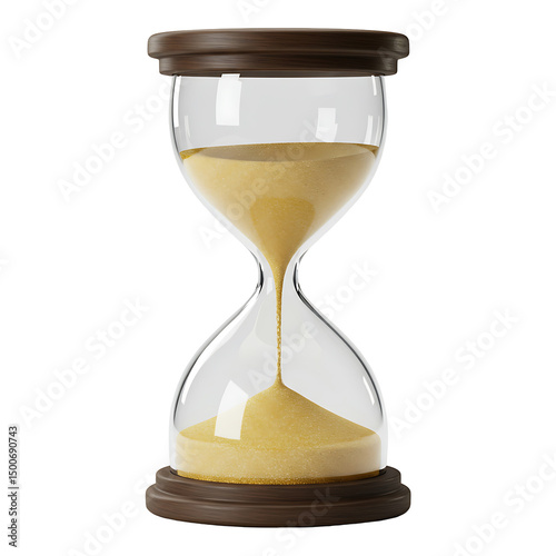 Wallpaper Mural Time slipping away in hourglass Torontodigital.ca