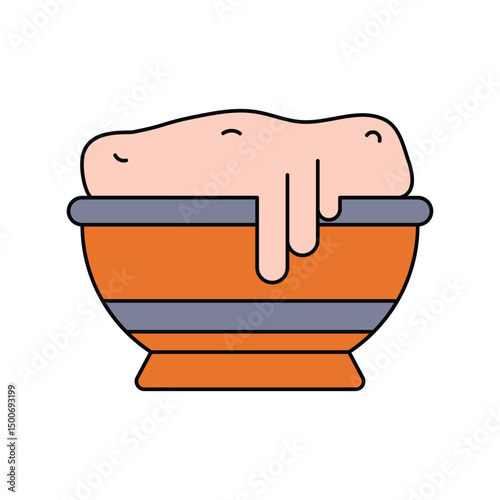 cheese lineal color line icon with white background vector stock illustration