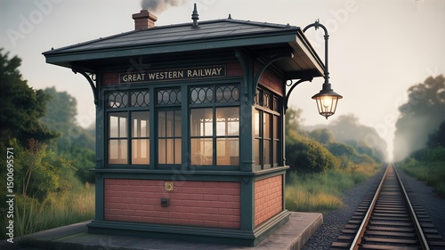 Poste d'Aiguillage Victorien de la Great Western Railway
 photo