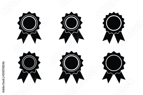 Clean Classic Badge Ribbon Vector