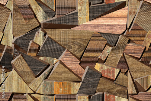 Fototapeta Naklejka Na Ścianę i Meble -  Home decorative 3d elevation wall tiles design, Seamless Ceramic Tiles Designs, Seamless Ceramic Wall tiles design Natural Stone Bricks wallpaper design Home decorative 3d elevation Background.