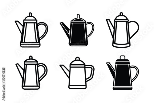 Home Garden Kettle Vector Design