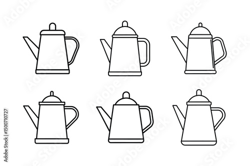 Stylized Gardening Kettle Image