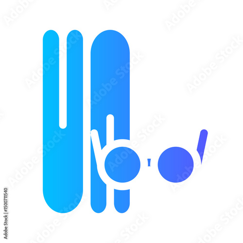 reading glasses gradient icon