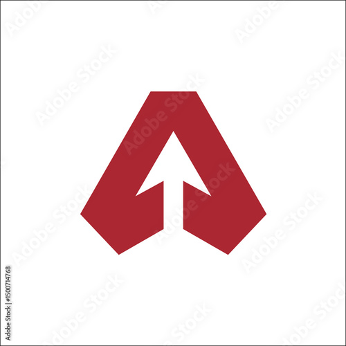 A arrow logo abstract