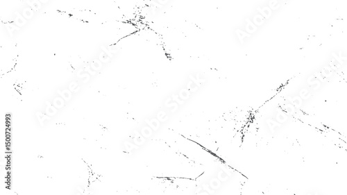 Cement floor inspired texture with grain overlay. Distressed black surface on clean background. Useful for grunge themed designs and textured visual projects.	