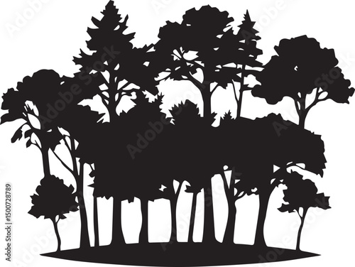 TREE collection with diverse directional markers on white background.