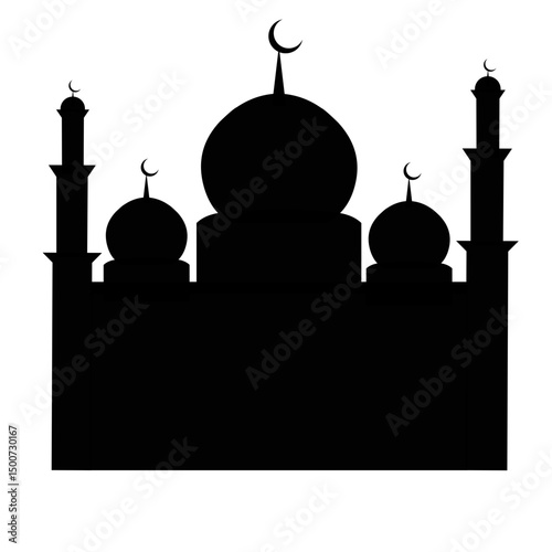mosque silhouette