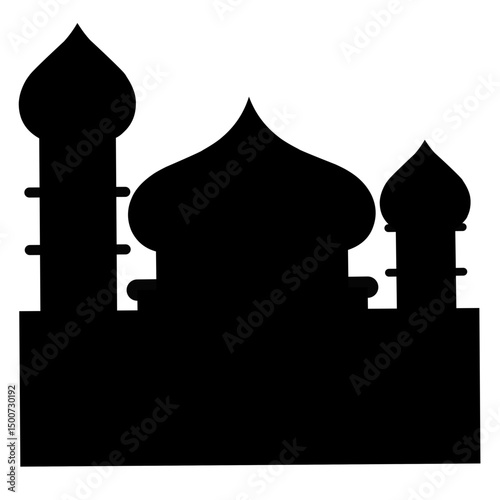 mosque silhouette