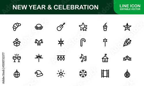 Politics Icon Set Featuring Government, Voting, Campaign, Election, and Public Service Elements in a Clean, Minimalist, SEO-Optimized Vector Style