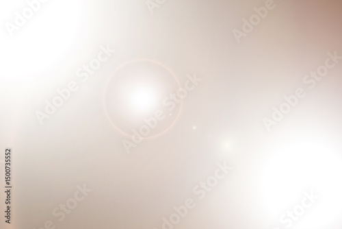 Abstract Background of Lens Flare and Ethereal Glow for Modern Visual Design