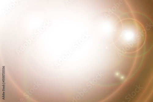 Abstract Background of Lens Flare and Ethereal Glow for Modern Visual Design