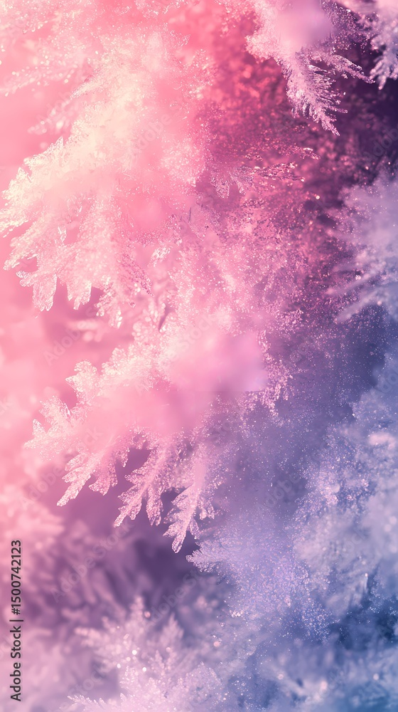 Obraz premium digital technology frosted texture poster background