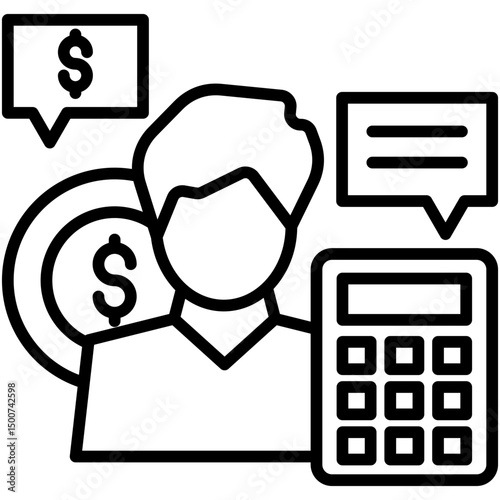 Financial Advisor Icon