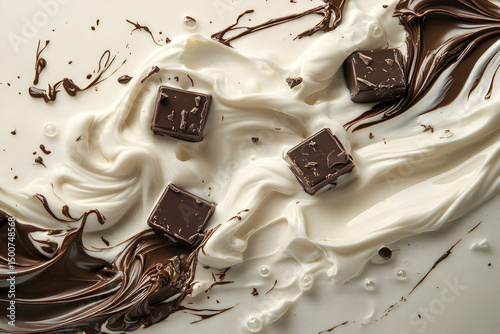 Chocolate and Cream Swirl