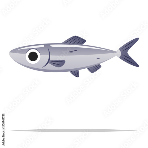 Wallpaper Mural Saltwater fish vector isolated illustration Torontodigital.ca