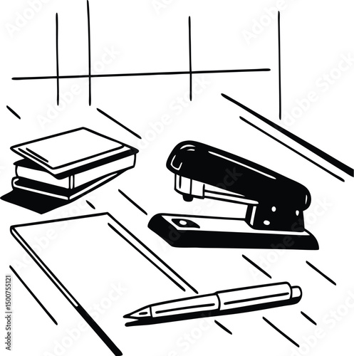 stapler and staples