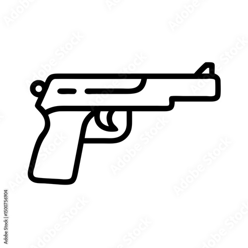 hand gun icon