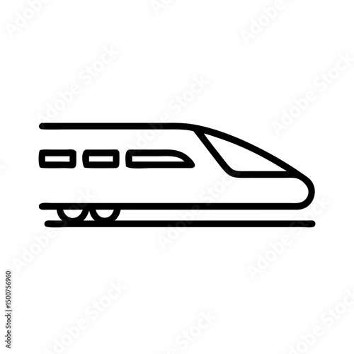 bullet train icon