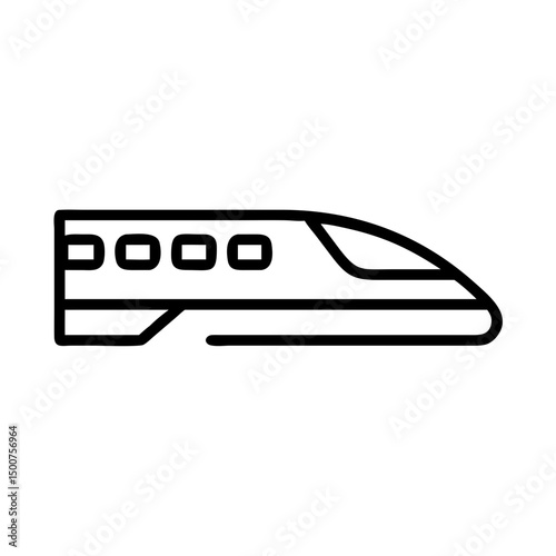 bullet train icon