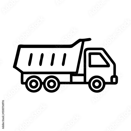 dump truck icon