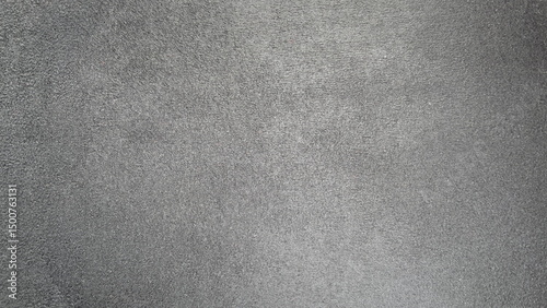 Gray Suede Fabric Texture Closeup Soft Metallic Material Surface Detail