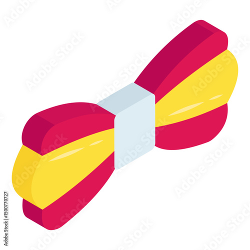 Trendy design icon of bowtie